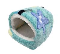 TIANQUXNGI Cozy Hamster Hammock Small Pet Cage Tent Soft Warm Hanging House Bed Swinging Nest for Chinchilla Parrot Guinea Pig Rat