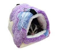 TIANQUXNGI Cozy Hamster Hammock Small Pet Cage Tent Soft Warm Hanging House Bed Swinging Nest for Chinchilla Parrot Guinea Pig Rat