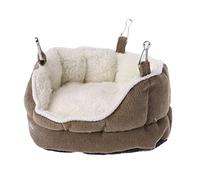 TIANQUXNGI Cozy Hamster Hammock Washable Warm Hammock for Small Pets Chinchilla Parrot Guinea Pig Dwarf Mouse