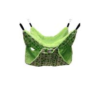 TIANQUXNGI Double-Layer Hamster Hammock Small Pet Cage Glider Bed Hanging Hammock Rat Swinging for Chinchilla Parrot Guinea Pig Rat