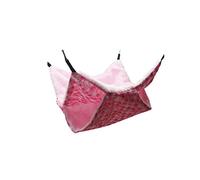 TIANQUXNGI Double-Layer Hamster Hammock Small Pet Cage Glider Bed Hanging Hammock Rat Swinging for Chinchilla Parrot Guinea Pig Rat