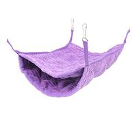 TIANQUXNGI Double-Layer Hamster Hammock Small Pet Cage Glider Bed Hanging Hammock Rat Swinging for Chinchilla Parrot Guinea Pig Rat