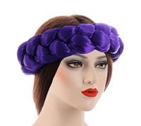 TIANQUXNGI Durability Hairband Comfortable Hair Wrap Versatiles Hairpiece Trendy Hairband for Casual Wear