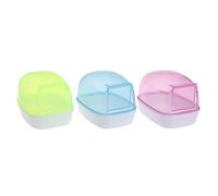 TIANQUXNGI Dwarf Hamster Bathroom Chinchilla Sauna Room Sand Bath House for Hedgehog Small Animals