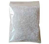 TIANQUXNGI Elastic Hair Ties Rubber Bands Stretchable Clear Hair Ropes Small Small Hair Scrunchie Ponytail Holder 300/400pcs