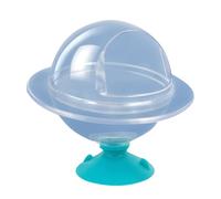 TIANQUXNGI Elegant Hamster Bathtub Box Small Pet Animals Cage Accessories Planet Shape Small Animal Cage Sand Bath