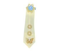 TIANQUXNGI Elegant Korean Hanbok Hairband Comfortable Butterfly Flower Hairband For Festival Occasion Fashion Lovers