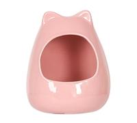TIANQUXNGI Hamster Ceramic Nest Small Pet Summer Cooling House Small Animal Bed Cute Habitat for Guinea-Pigs Squirrels Pet Supplies