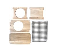 TIANQUXNGI Hamsters Hideouts House Pet Hideouts House Small Animal House Small Animals House Habitats Small Animal Cage Pet Hutches