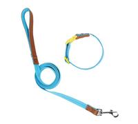 TIANQUXNGI Heavy Duty Dog Collar Leash for Large Dogs Walking Hiking Harnesses Strong Pet Dog Leash
