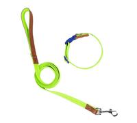 TIANQUXNGI Heavy Duty Dog Collar Leash for Large Dogs Walking Hiking Harnesses Strong Pet Dog Leash