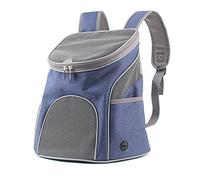 TIANQUXNGI Mesh Pet Backpack Travel Space Breathable Cloth Outing Travel Portable Bag Large Size Multifunction Hiking Bag