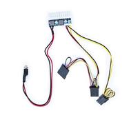 TIANQUXNGI Quiet 260W DC12V to Power Module, 24Pin Direct Plug in PCB for Enhances PC Performances