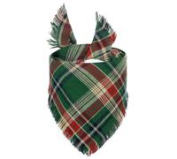 TIANQUXNGI Reversible Pet Bandana Festival Costume Dogs Party Neck Scarf Collar Holiday Dress Up Double Layer Dog Tassels Bandanas