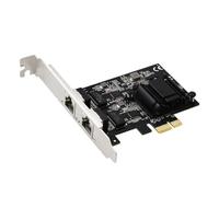 TIANQUXNGI RTL8125B PCIE to RJ45 Gigabit Ethernet Networking Card 10/100/1000/25000Mbps Adapter Ethernet Networking Adapter