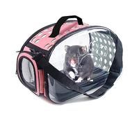 TIANQUXNGI Small Pet Hamster Carrier Outdoor Travel Cage Portable Foldable Travel Carrier