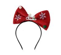 TIANQUXNGI Sparkling Christmas Headbands Sequins Butterfly Shape Headwear Women Hair Hoop for Women and Girls