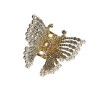 TIANQUXNGI Unique Butterfly Shaped Hair Claw Clip Ponytail Claw Butterfly Hair Barrettes Hair Adornment Hair Ornaments
