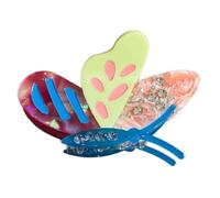 TIANQUXNGI Unique Butterfly Shaped Hair Claw Clip Ponytail Claw Butterfly Hair Barrettes Hair Adornment Hair Ornaments