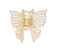 TIANQUXNGI Unique Butterfly Shaped Hair Claw Clip Ponytail Claw Butterfly Hair Barrettes Hair Adornment Hair Ornaments