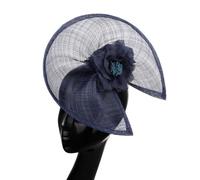 TIANQUXNGI Vintage Styles Fascinator Headband Top Hat Headband Hair Accesories Hairpiece for Parties and Evening Gatherings