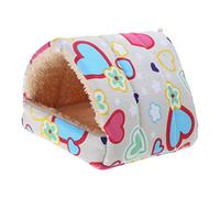 TIANQUXNGI Winter Guinea Pig Rest House Warm-Keeping Hamster Nest Soft Warm Small Animal Sleeping Bag Comfortable Rabbit Cushion