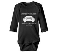 tiansiaben Supernatural Infant Romper Cotton Baby Long Sleeve Bodysuit Novelty Jumpsuit Onesie for Baby
