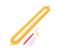 TIANTIAN 26/36/47/58 Teeth Long Knitter Loom Knit Blanket Scarf Knitting Board Looms Set 2 Pins Hook Tool & Leaflet for Knitter Beginners