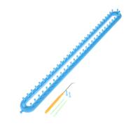 TIANTIAN 26/36/47/58 Teeth Long Knitter Loom Knit Blanket Scarf Knitting Board Looms Set 2 Pins Hook Tool & Leaflet for Knitter Beginners