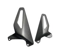 Tiantian - Store Motorcycle Carbon Fiber Heel Guard Plates Foot Rests Case Compatible With DUCATI Panigale V4 S R Streetfighter V2 V4 S 2018-2024