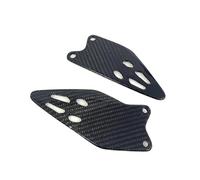 Tiantian - Store Motorcycle Carbon Fiber Heel Guard Plates Foot Rests Case Compatible With Kawasaki ZX-6R ZX6R 636 2019-2025