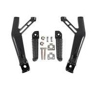 Tiantian - Store Motorcycle Rear Passenger Foot Pegs Bracket Compatible With Yamaha YZF R1 R1S R1M 2015-2024/YZF R7 2022-2024/YZF R6 2017-2025 Silver/Black(Black)