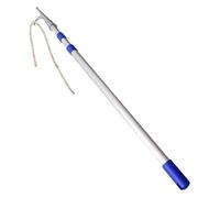 TIANTOO Boat Extension Hook Retriever Pole Portable, 2, 3, 4, 5, 6 M Telescopic Docking Stick Rod, Aluminum Pole + Stainless Steel Hook, for Docking Rescuing Pushing Pulling,600cm,1pcs