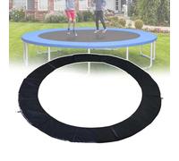 TIANTOO Generic Waterproof Protective Cushion for Trampoline, Trampoline Pad Replacement, PVC Material, Thickened Ring Pad, Easy to Install, for Children Jumping,12ft,Black