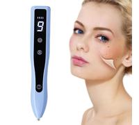 TIANTOO Skin Tag Removal Pen, Mole & Wart-Remover Pen, with 9 Adjustable Modes, Long-Lasting Battery Life, LED Display, for Moles, Warts And Age Spots on Face, Hands,Blue