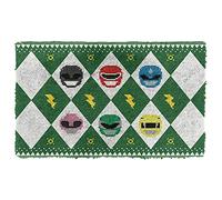 TIANTUR Power Ranger Green Ugly Doormat Housewarming Gift Personalized Rug Home Room Decor 24"x36"