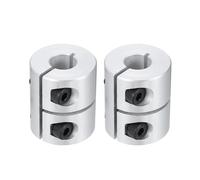 tianwandong 1-6pcs Shaft Coupling 5mm 8mm Aluminium Single Split Clamping Coupling, Rigid Stepper 3D Printer Parts(6pcs)