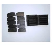 tianwandong 10 Sets Ebony Violin Saddles and Nuts 4/4 Fiddle Parts