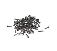 tianwandong 100pcs Mini Tiny Nails 1.2mmx8mm Antique Brass Small Micro Nail Tack Stud for DIY Wooden Box Household Accessories