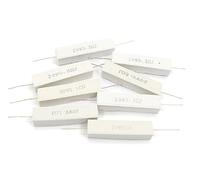 tianwandong 10pcs 10W 5% Cement Resistor Power Resistance 0.1~10K .1R .5R 10R 50R .22 .33 .5 2 8 10 15 20 25 30 100 1K 2K 3K ohm(3.3R)