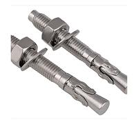 tianwandong 304 Stainless Steel Expansion Screw Wedge Anchor Through Bolt M6 M8 M10 M12 M16 Expansion Screw Expansion Screw Expansion Bolt(M10X150 3pcs)