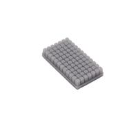 tianwandong 3D Printer Parts Silicone Brush 4 Nozzle Scrubbing Brush, Scrubbing Printhead Cleaner Printhead Scrubbing