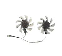 tianwandong 75MM 2PCS FD8015H12S T129215BU 4Pin 12V 0.32AMP VGA Fan Graphics Card Cooling for 1060 KFA2 GTX