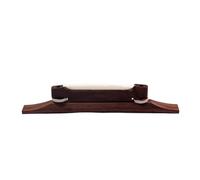 tianwandong Archtop Guitar Rosewood Bridge with Bone Saddle Guitar Bridge Parts