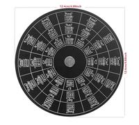 tianwandong Circle Of Fifths Melody Tool Wheel with 72 Chord Diagrams Base Aluminum Alloy Learning Tool Chord Plate For Songwriting Musician(Chord plate set)
