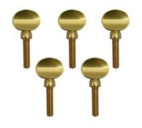 tianwandong Gold Copper Clarinet Saxophone Sax Neck Tightening Screws Soprano Alto Tenor Woodwind Instrument Parts Pack of 5