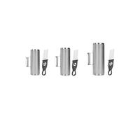 tianwandong Guiro Instrument Musical Training Tool Metal Toy Gifts for Party(15.5x32cm)