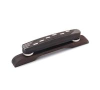 tianwandong Guitar Bridge Metal & Wood Rosewood Bridge Floating For Archtop Jazz Guitar Musical Instrument