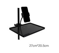 tianwandong Microphone Stand Soundcard Tray For Live Tripod Bracket Phone Holder Clamp Musical Instrument Parts Accessories Phone Holder(L1)
