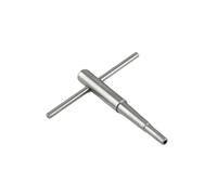 tianwandong Ratchet Tap Wrench Steel Tapping Ratchet Hand Tool for Trombone Trumpet(1cm)